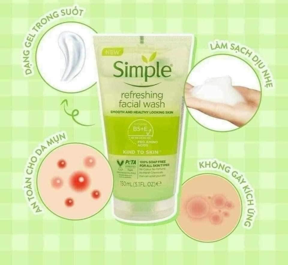 SỬA RỬA MẶT SIMPLE